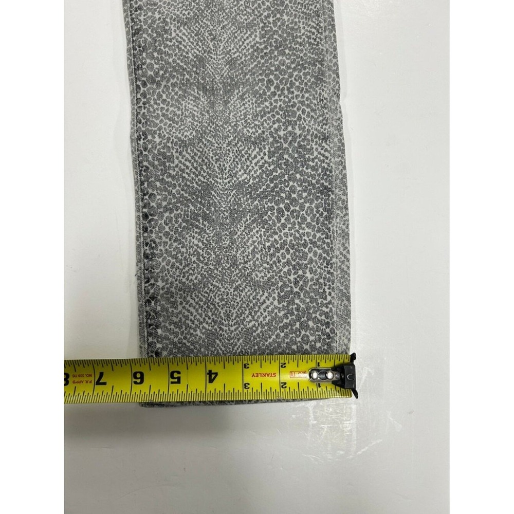 UniversalThread High Rise Skinny Jeans Size 14 Gray Animal Print NWT Edgy Modern - Picture 9 of 13